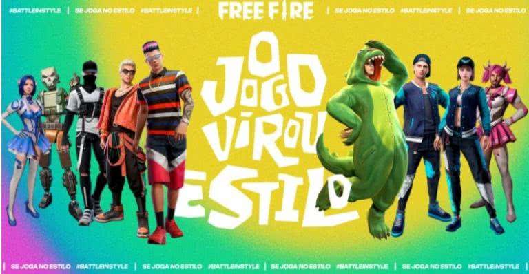 Com ativações online e offline, Free Fire mostra que 'O Jogo Virou' - Divulgação