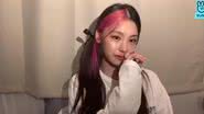 Yeji durante a live - Divulgação/V LIVE/ITZY