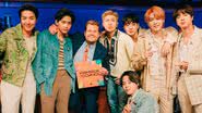 James Corden pede desculpas por piada sobre fãs do BTS e RM responde: 'Agradecemos' - Divulgação