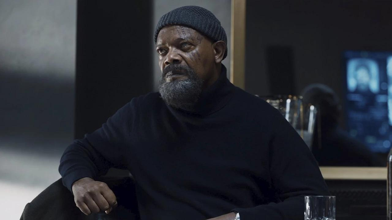 Samuel L. Jackson como Nick Fury em 'Invasão Secreta' - Reprodução/ Disney+