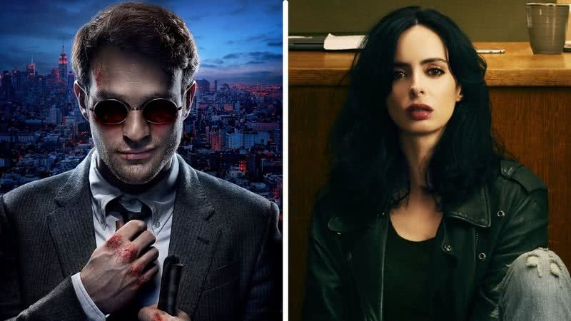 Demolidor e Jessica Jones - Divulgação/Netflix/Marvel Studios
