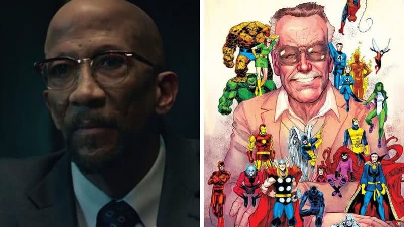 Reg E. Cathey e Stan Lee - Divulgação/Marvel