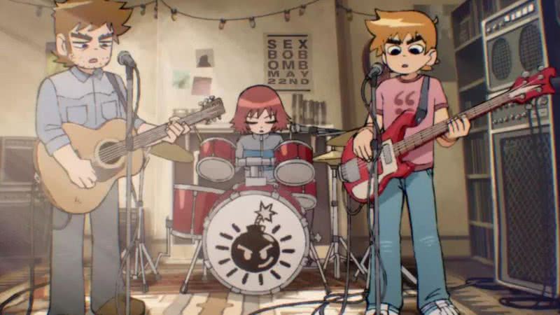 Imagem do teaser do anime de Scott Pilgrim - Divulgação/ Netflix