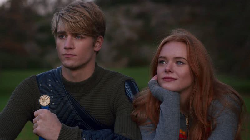 Danny Griffin e Abigail Cowen na primeira temporada de 'Fate: A Saga Winx' - Divulgação/Netflix