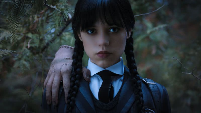 Jenna Ortega em 'Wandinha' - Divulgação/Netflix