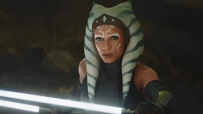 Imagem de Rosario Dawson como Ahsoka - Reprodução/ Disney+