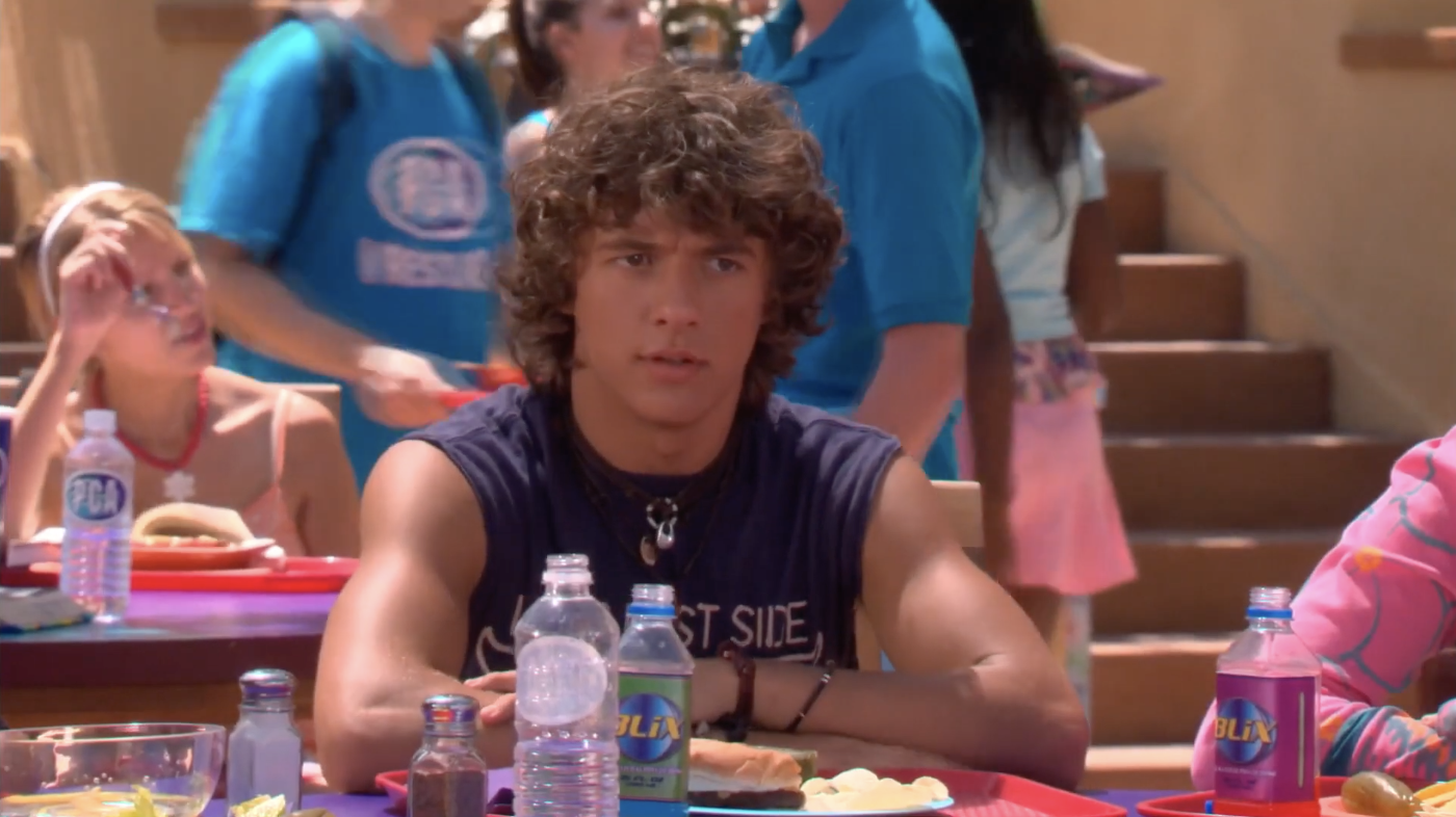 Matthew Underwood como Logan em 'Zoey 101' - Reprodução/Nickelodeon