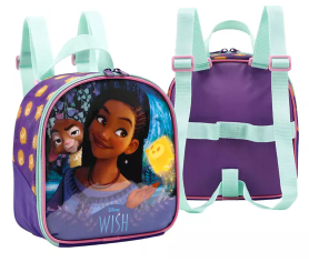 Lancheira Disney Wish Térmica Mochila Escolar Infantil