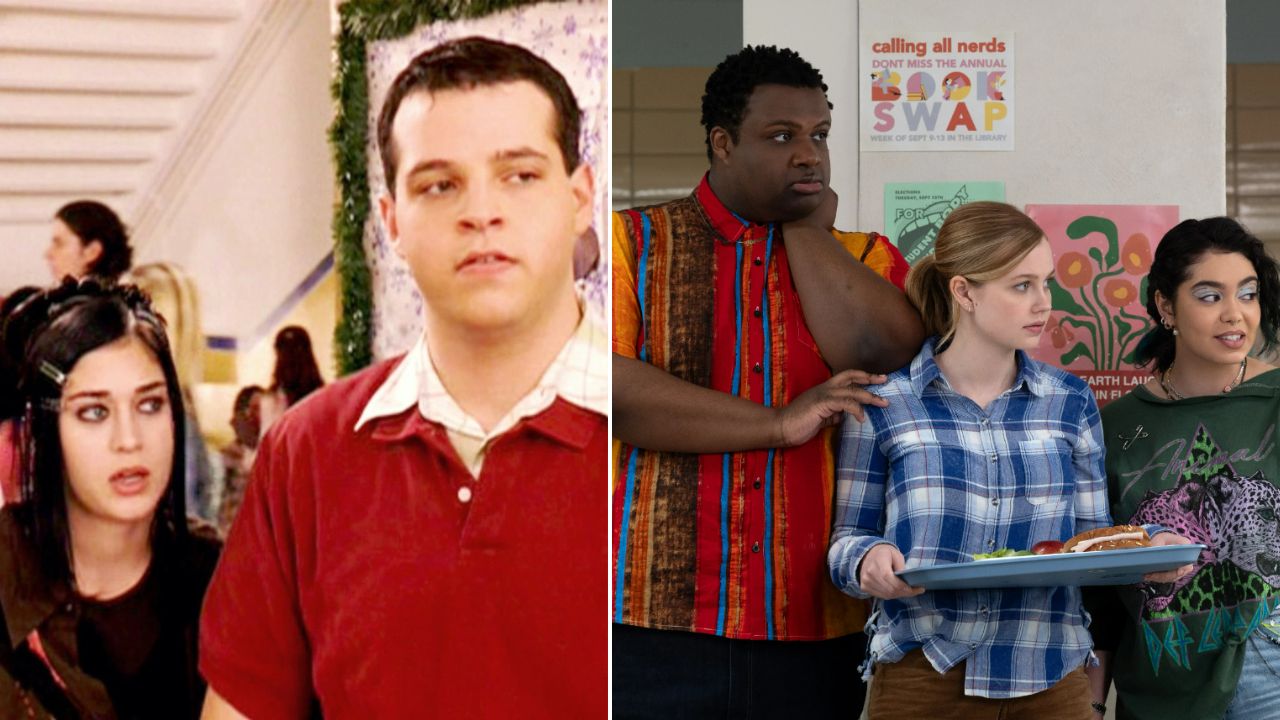 Lizzy Caplan e Daniel Franzese e Auli'i Cravalho e Jaquel Spivey como Janis e Damian
