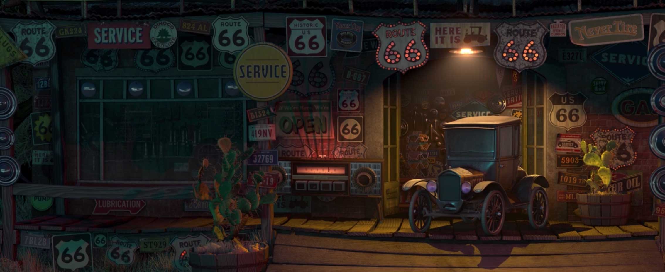 Radiator Springs Curios