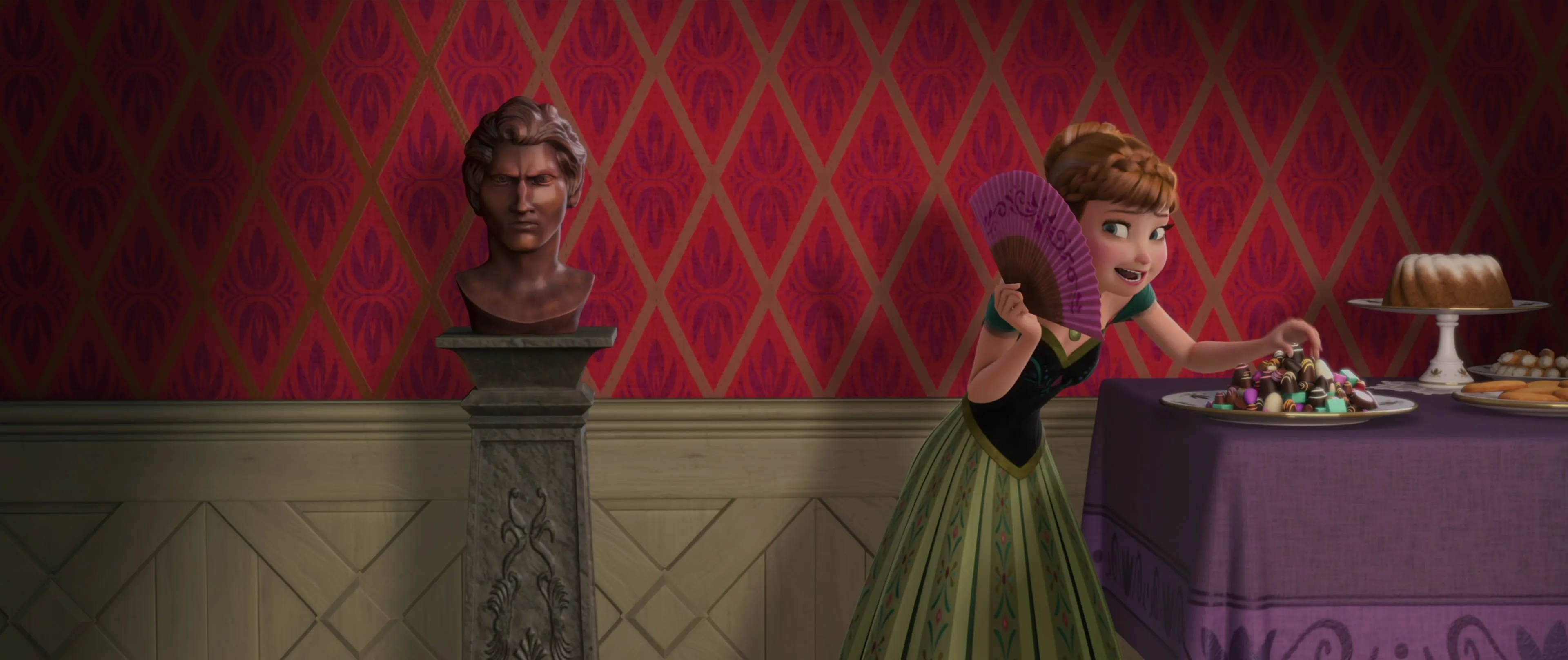 Cena da animação "Frozen: Uma Aventura Congelante" (2013)