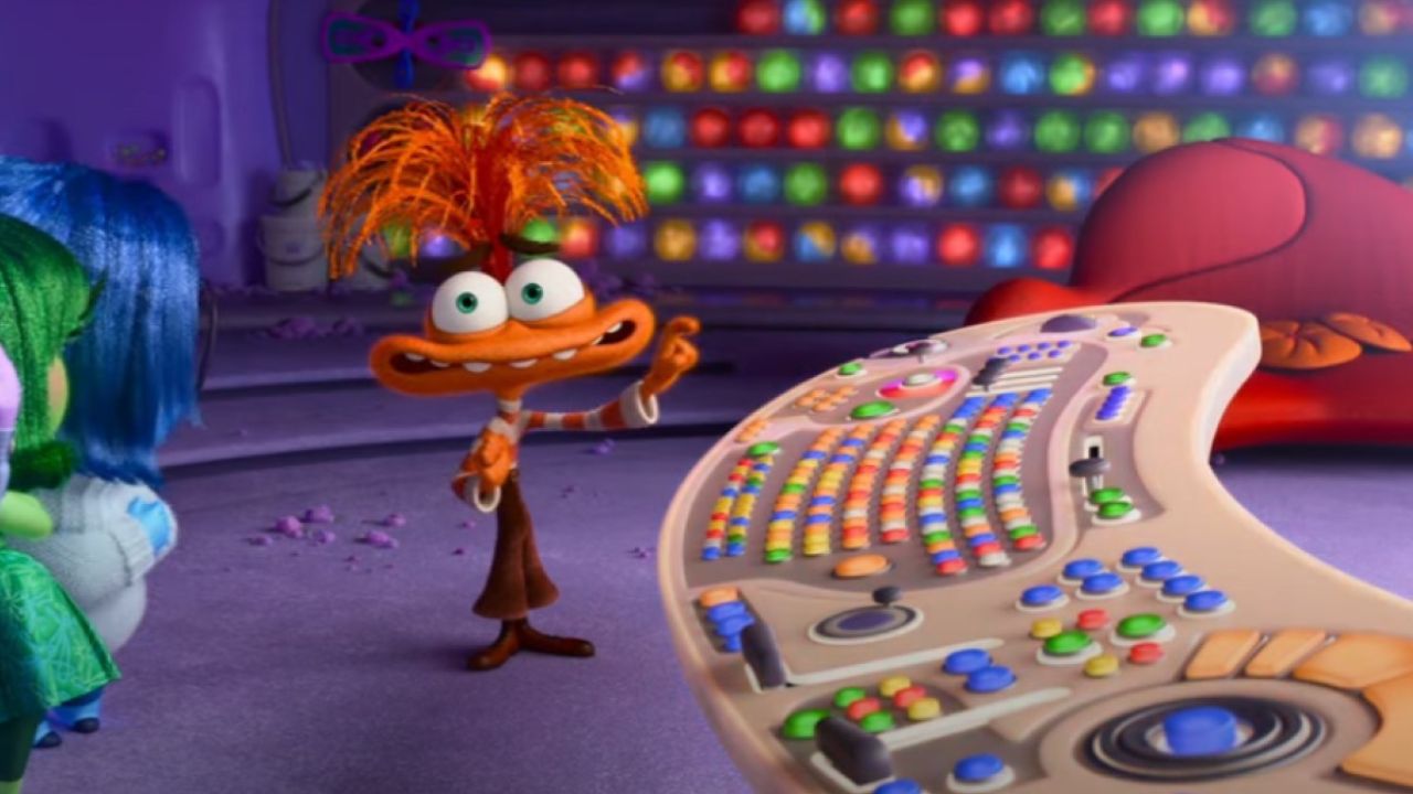Cena da animação 'Divertida Mente 2' (2024)