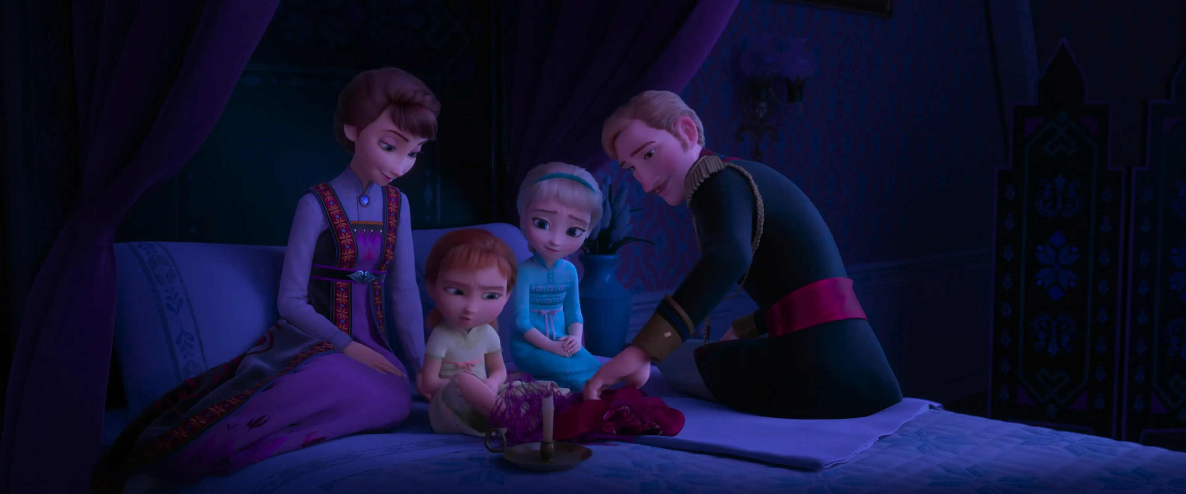 Cena da animação 'Frozen II' (2019)