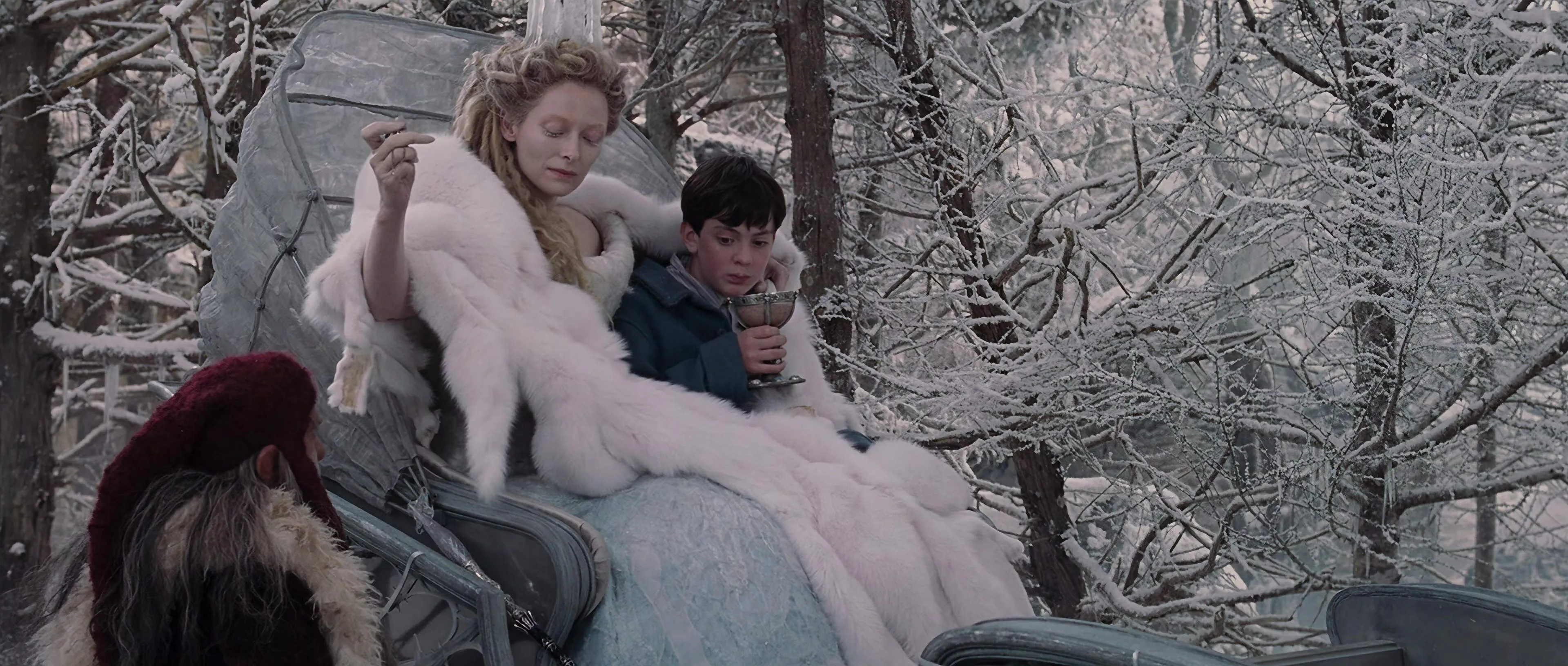 Cena de 'As Crônicas de Nárnia: O Leão, a Feiticeira e o Guarda-Roupa' (2005)