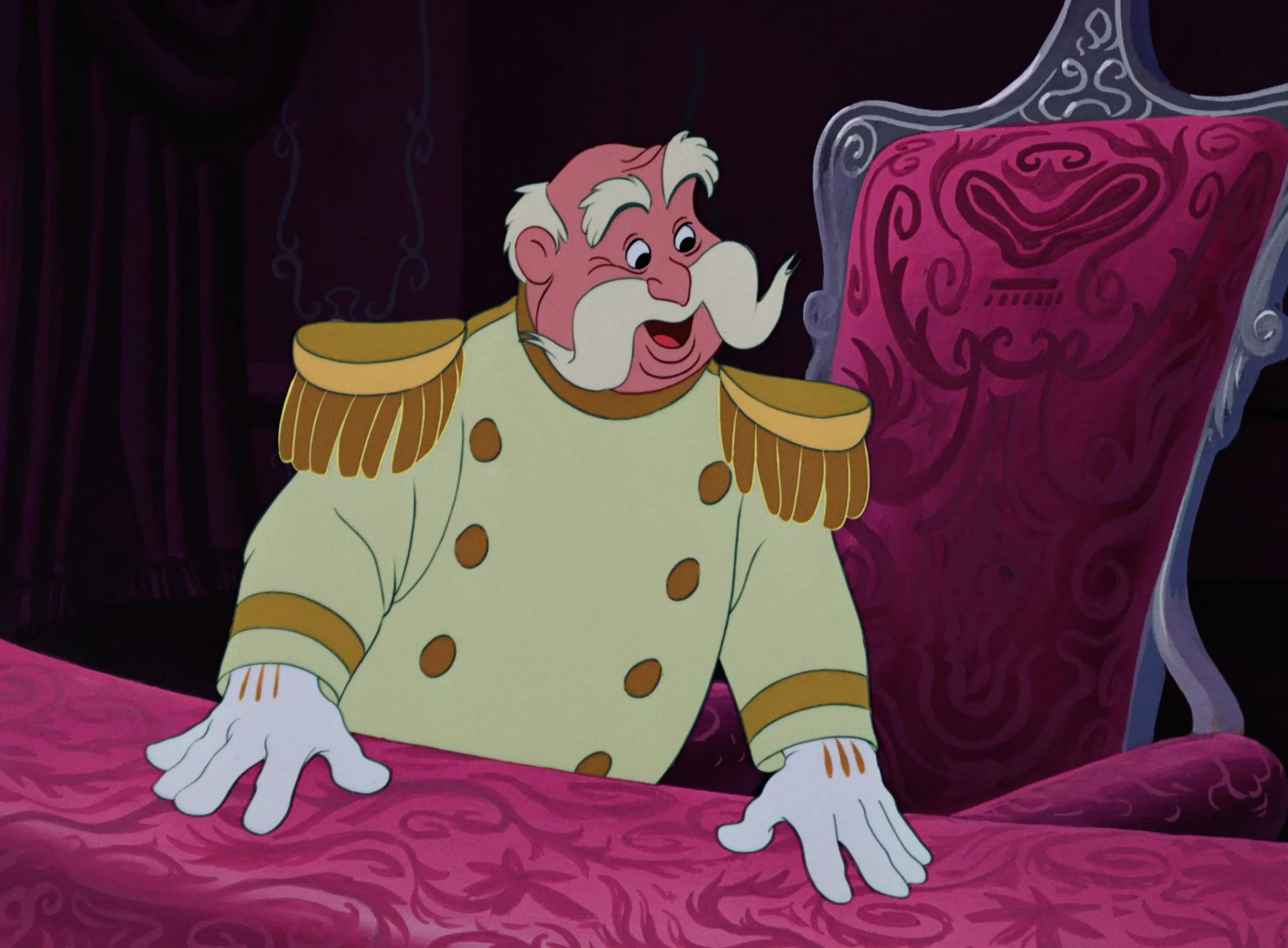 Cena da animação 'Cinderela' (1950)