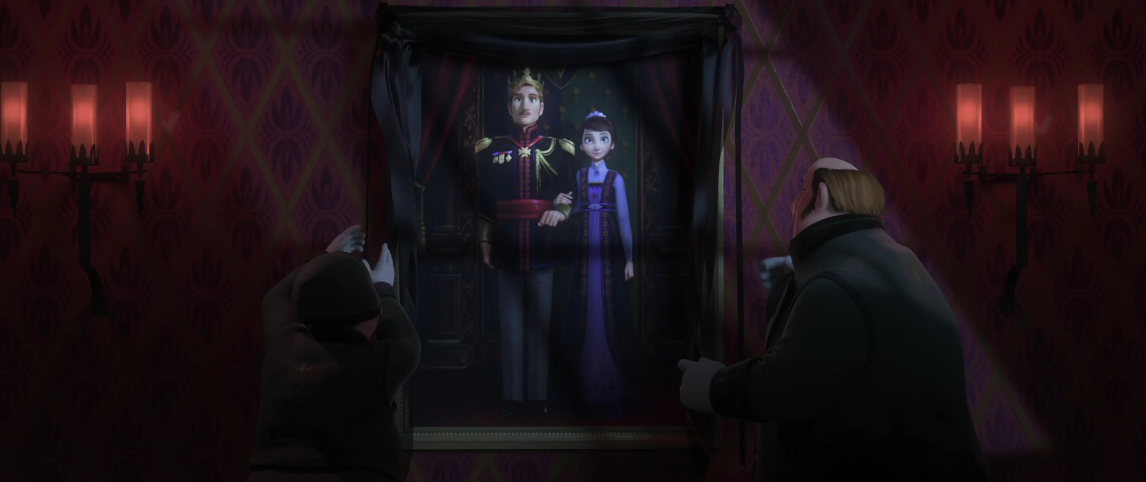Cena da animação "Frozen: Uma Aventura Congelante" (2013)