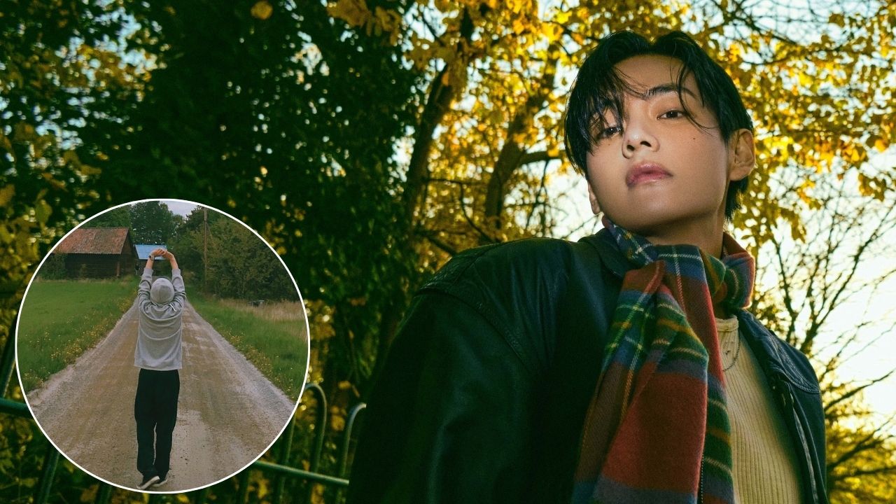 O dia em que V, do BTS, posou em frente a casa de uma ARMY — mas ela não sabia