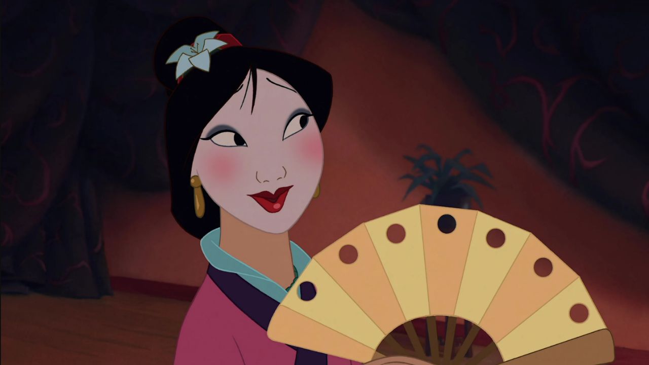 Cena da animação "Mulan" (1998)