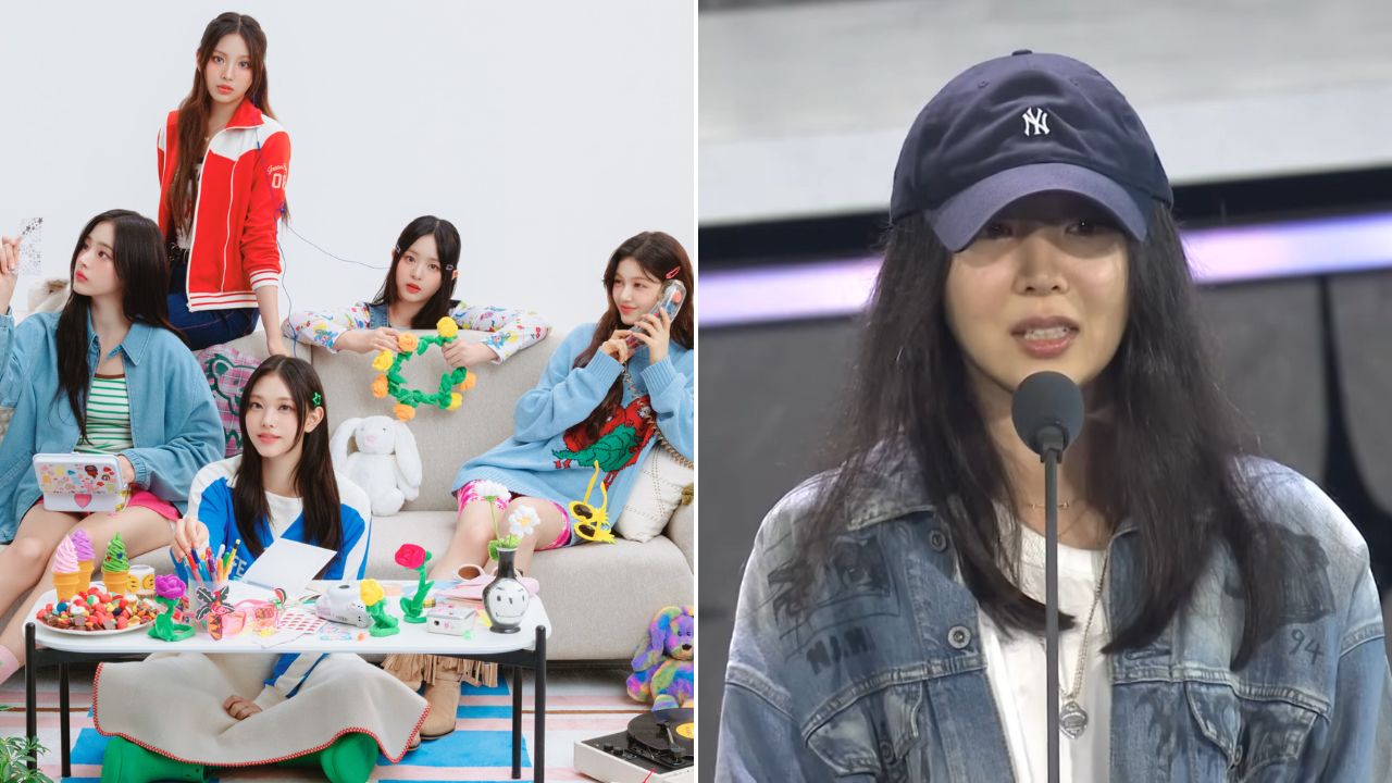 NewJeans e Min Hee Jin, CEO da ADOR