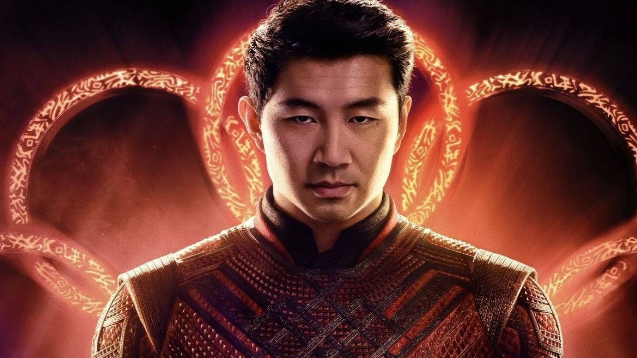Imagem promocional de Simu Liu para o filme 'Shang-Chi e a Lenda dos Dez Anéis'