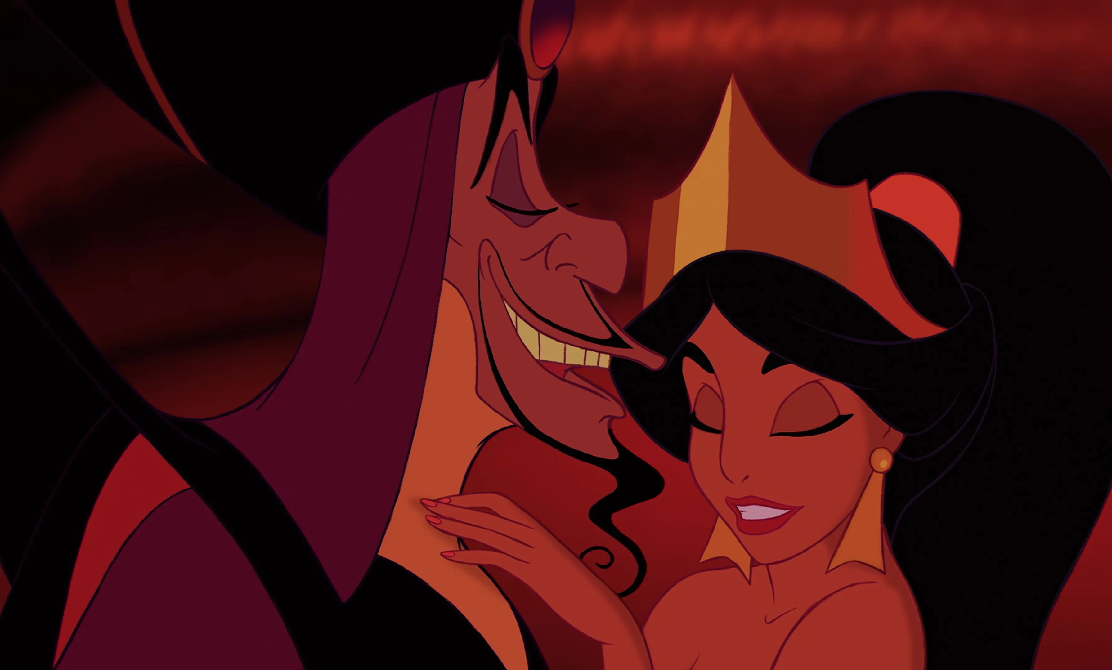 Cena da animação "Aladdin" (1992)