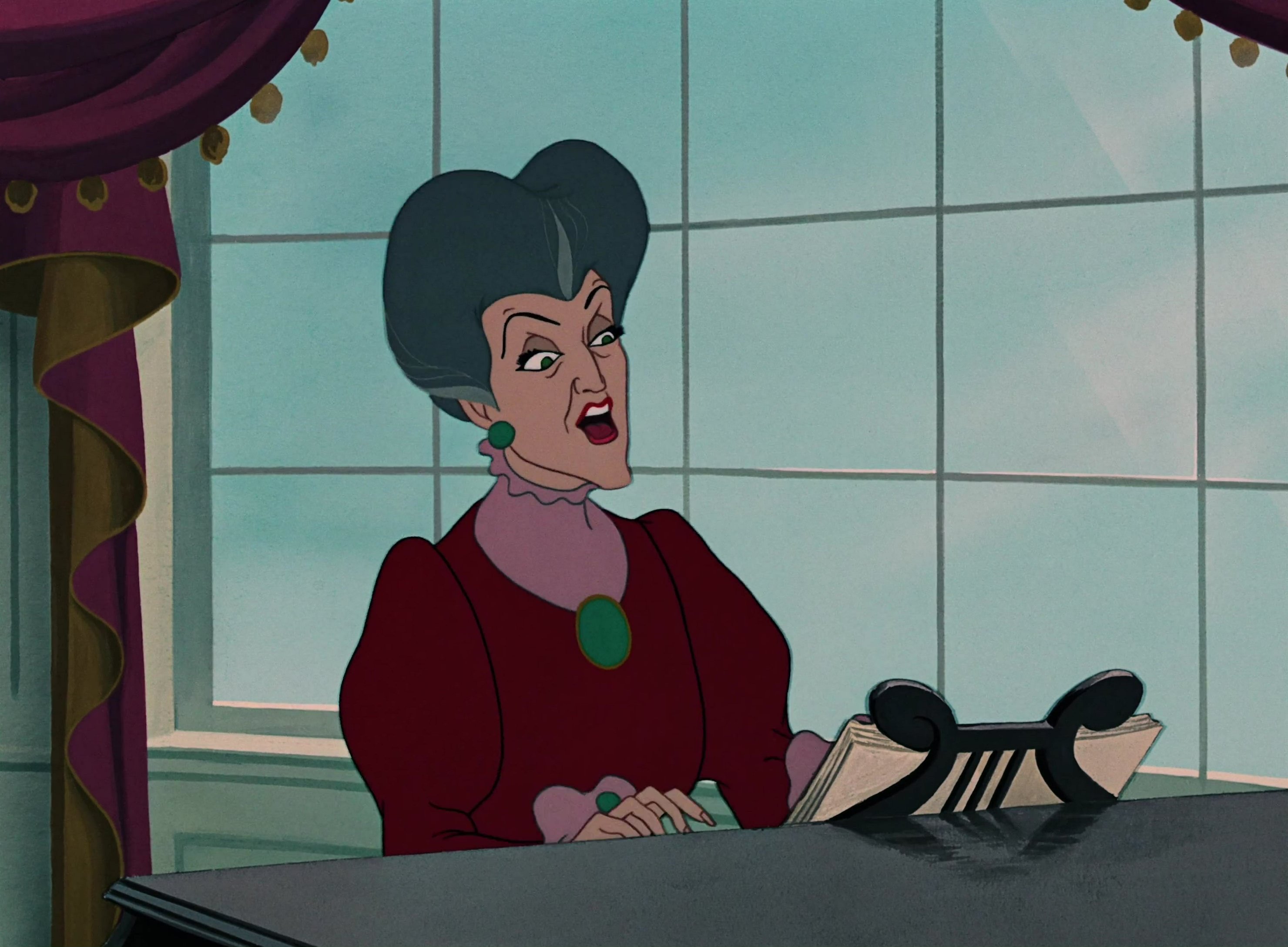 Cena da animação 'Cinderela' (1950)