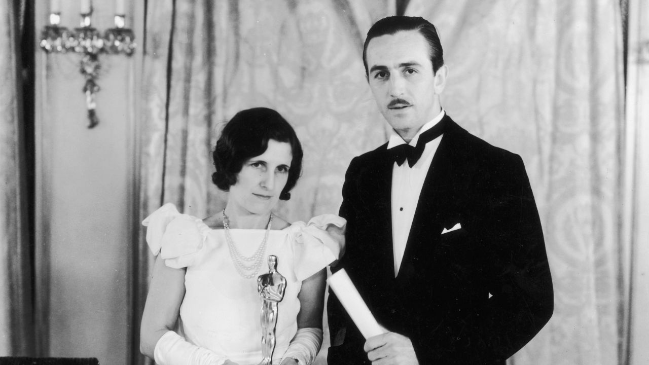 Lillian e Walt Disney 