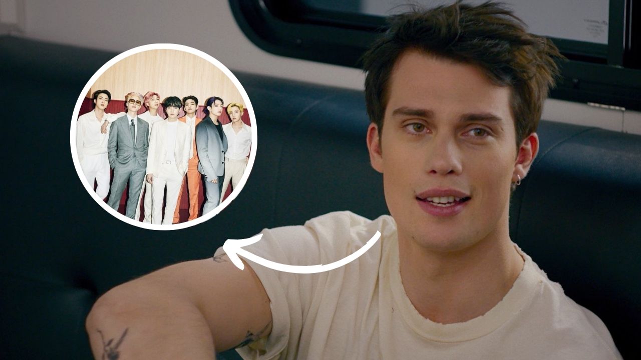 Nicholas Galitzine, de ‘Uma Ideia de Você’, volta a elogiar o BTS