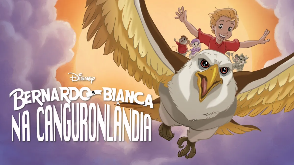 Imagem promocional de 'Bernardo e Bianca na Terra dos Cangurus' (1990)
