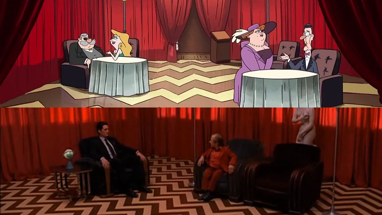 gravity falls twin peaks