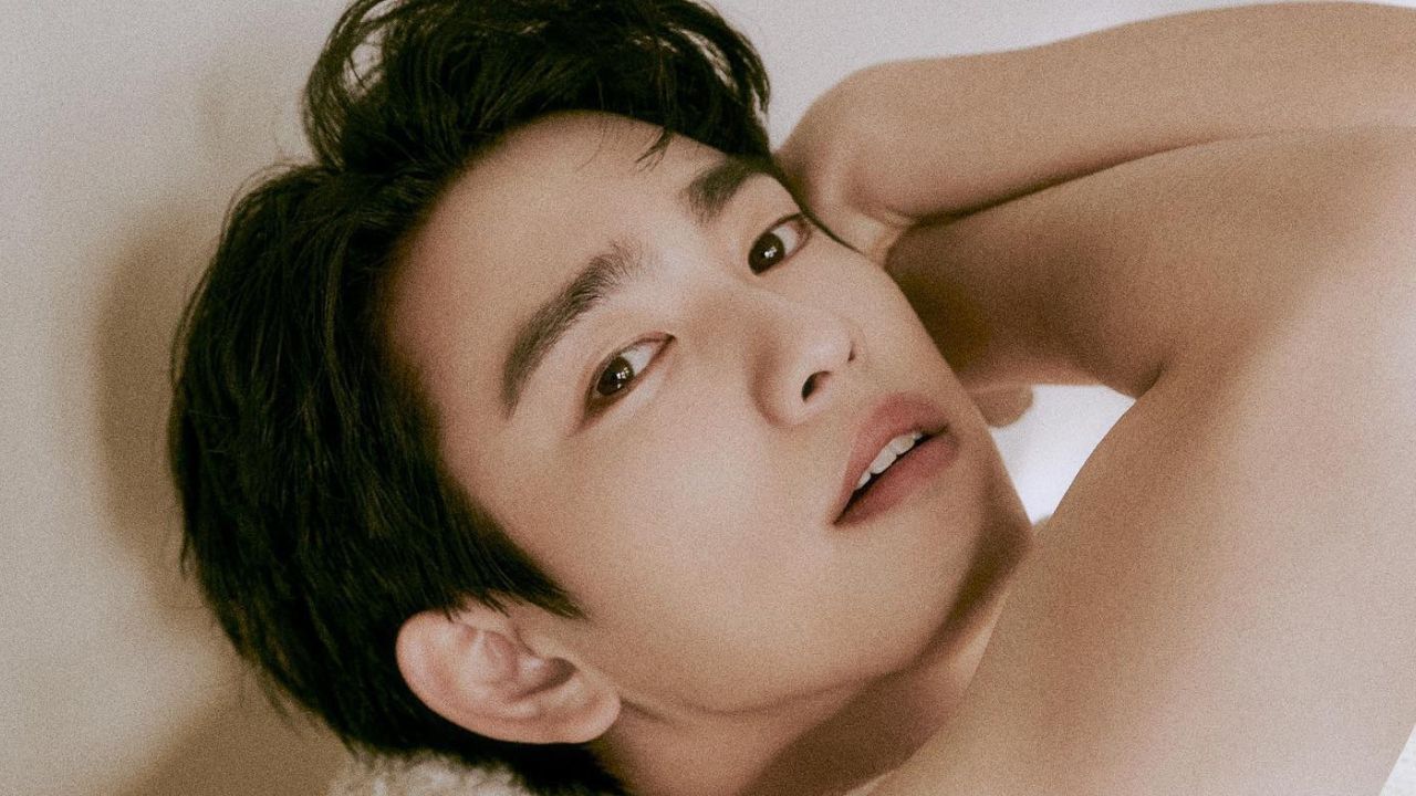 Jinyoung em concept photo para “Chapter 0: WITH”!