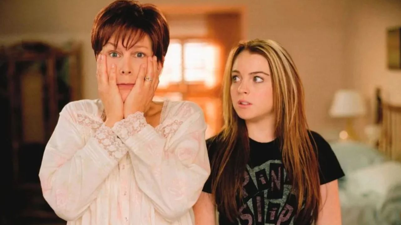Jamie Lee Curtis e Lindsay Lohan em 