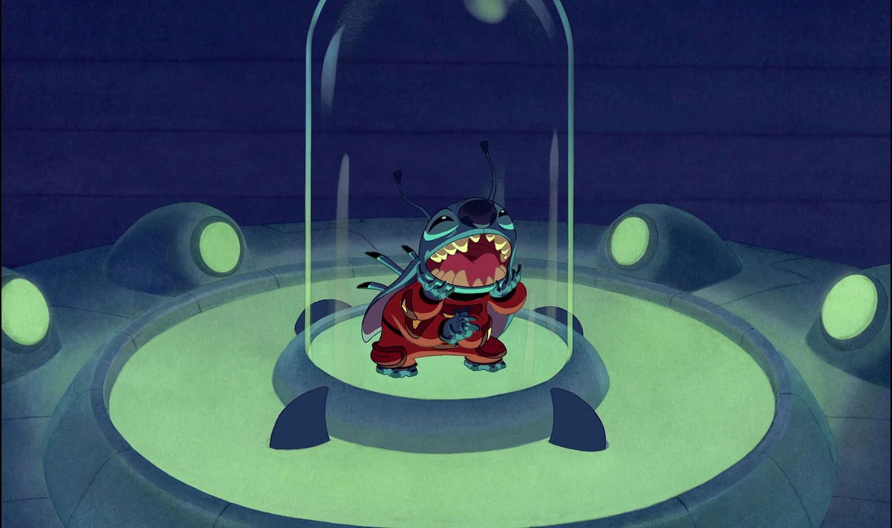 Cena da animação 'Lilo & Stitch' (2002)