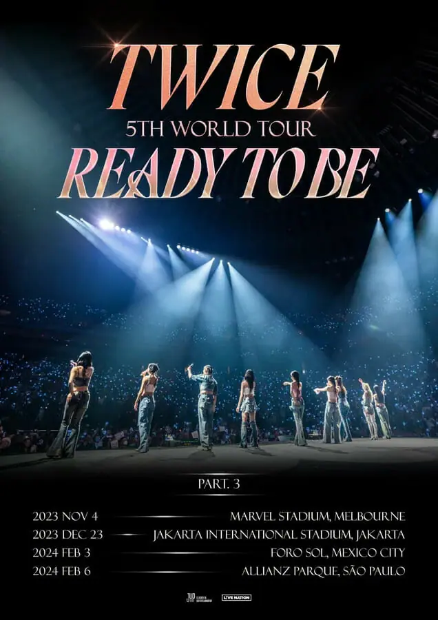 twice ready to be tour
