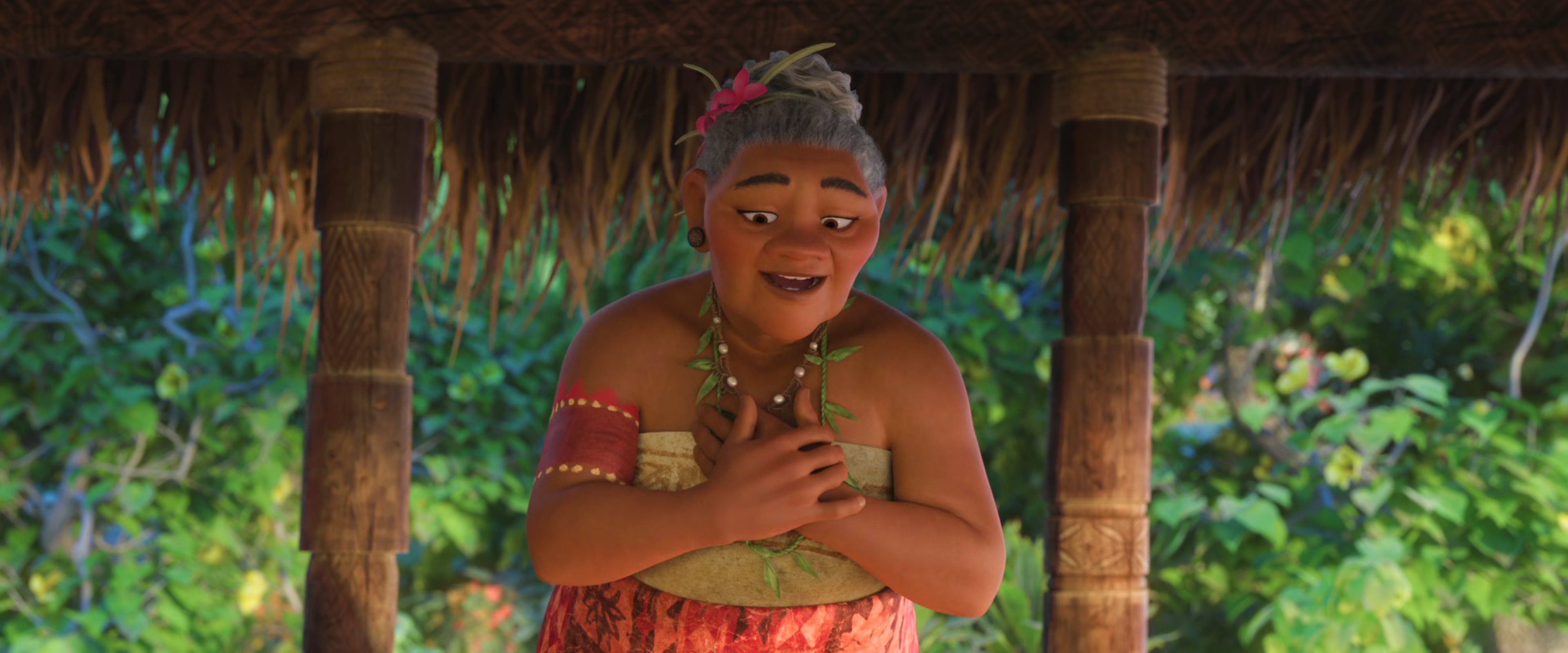 Vovó Tala em 'Moana' (2016)