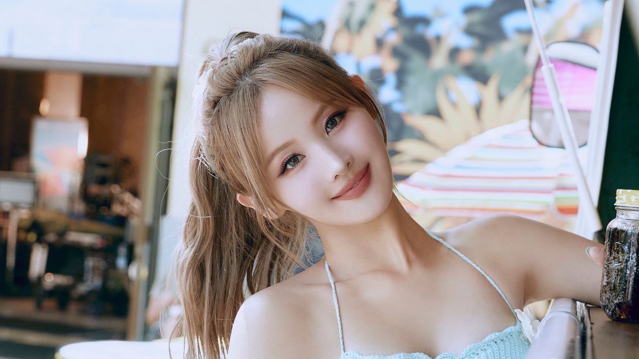 Belle, do KISS OF LIFE, em concept photo de 'Sticky'