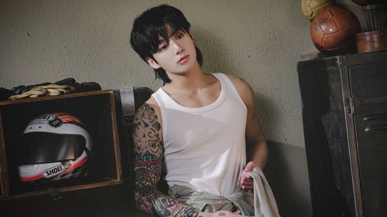 Jungkook para o álbum 'GOLDEN'