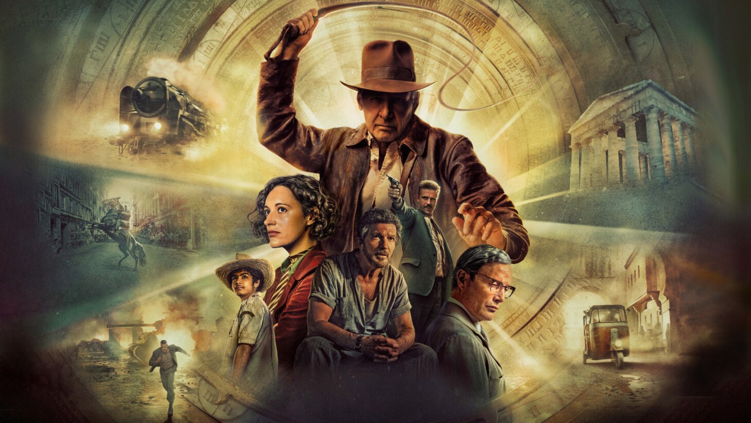 Imagem promocional de 'Indiana Jones e a Relíquia do Destino' (2023)