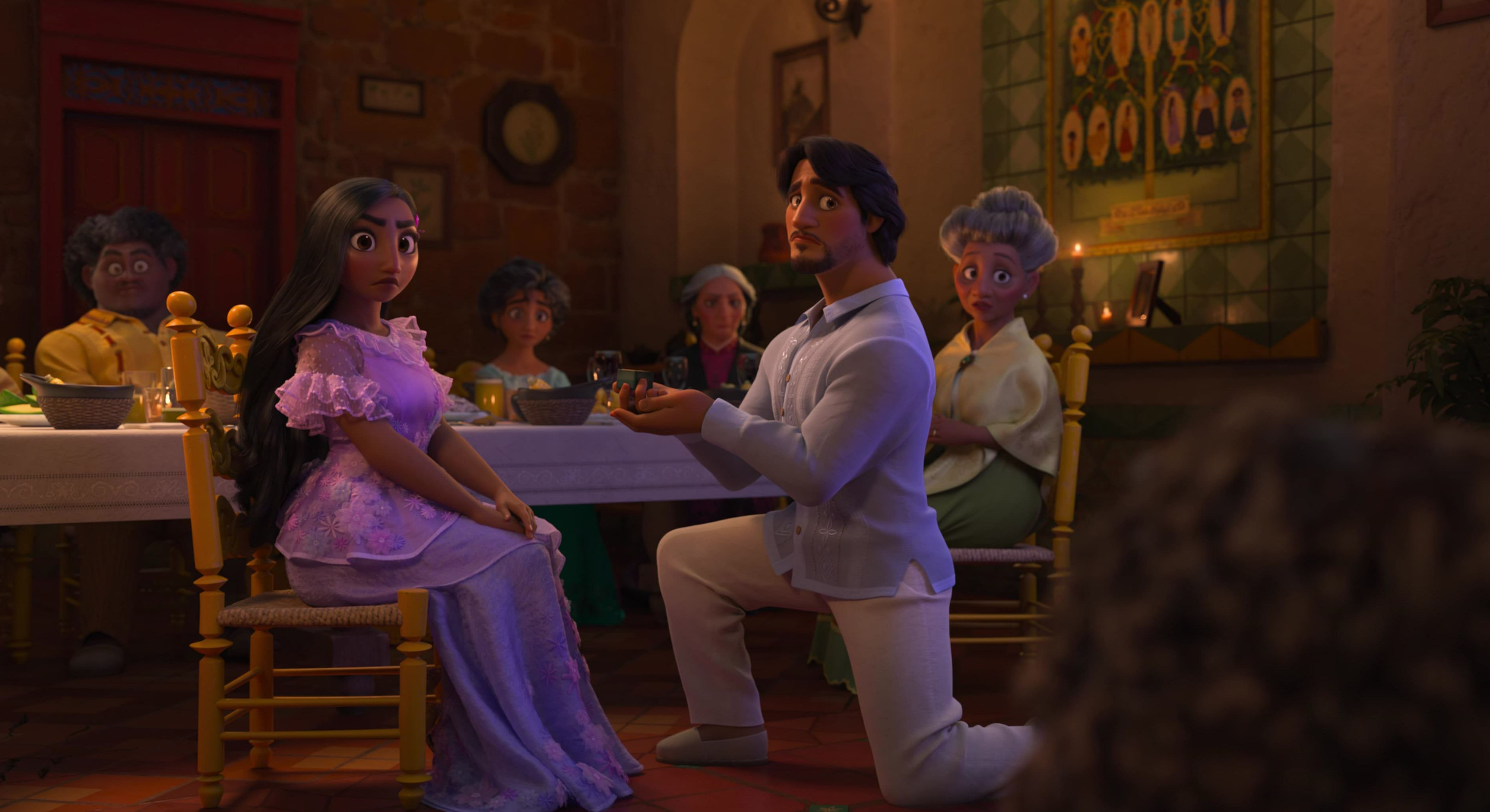Isabela e Mariano em 'Encanto' (2021)