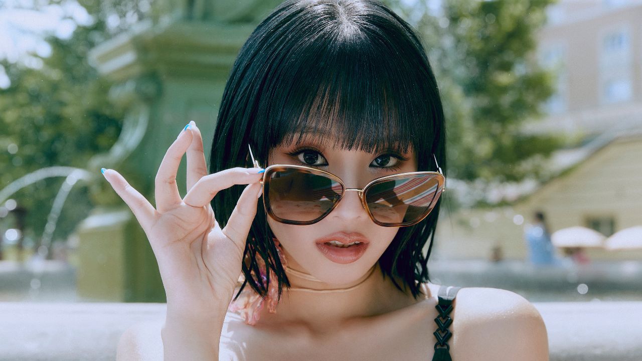 Natty, do KISS OF LIFE, em concept photo de 'Sticky'