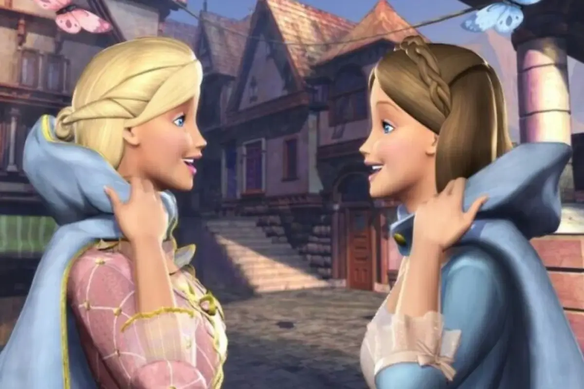 Cena da animação 'A Princesa e a Plebeia' (2004)