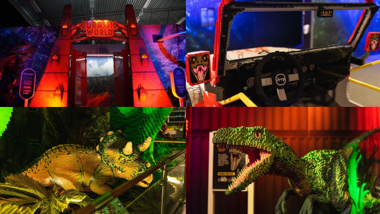 exposição jurassic park