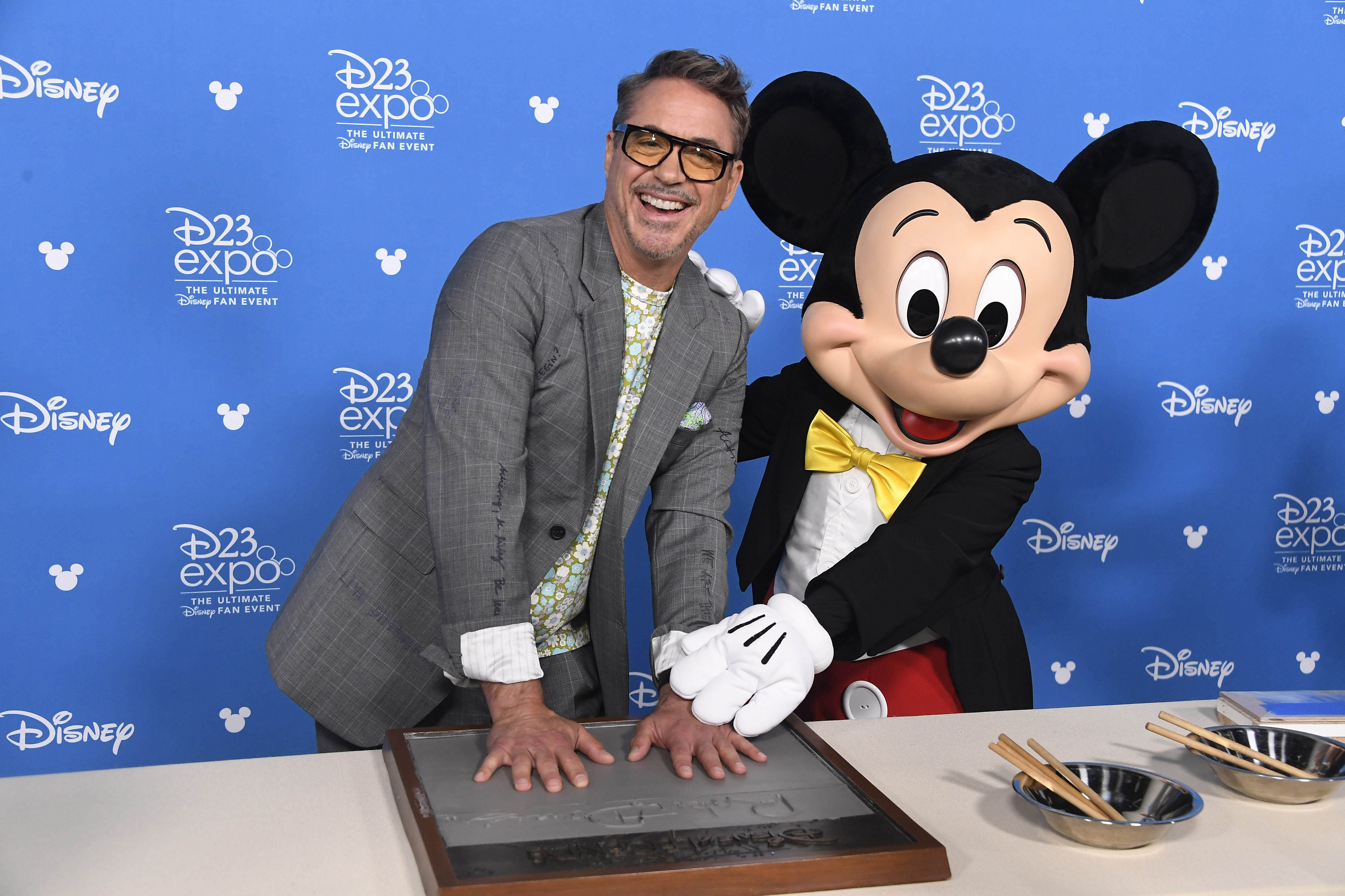 Robert Downey Jr. na cerimônia de 'Lendas da Disney' em 2019