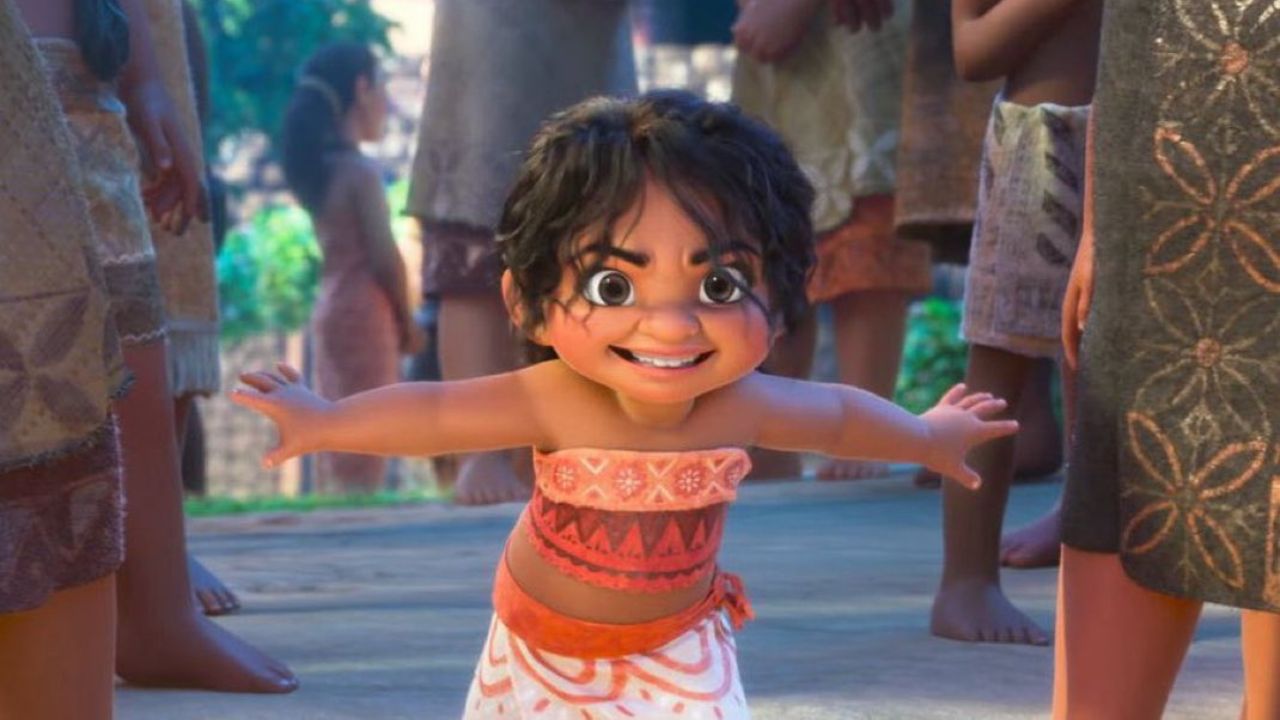 Simea, irmã mais nova de Moana