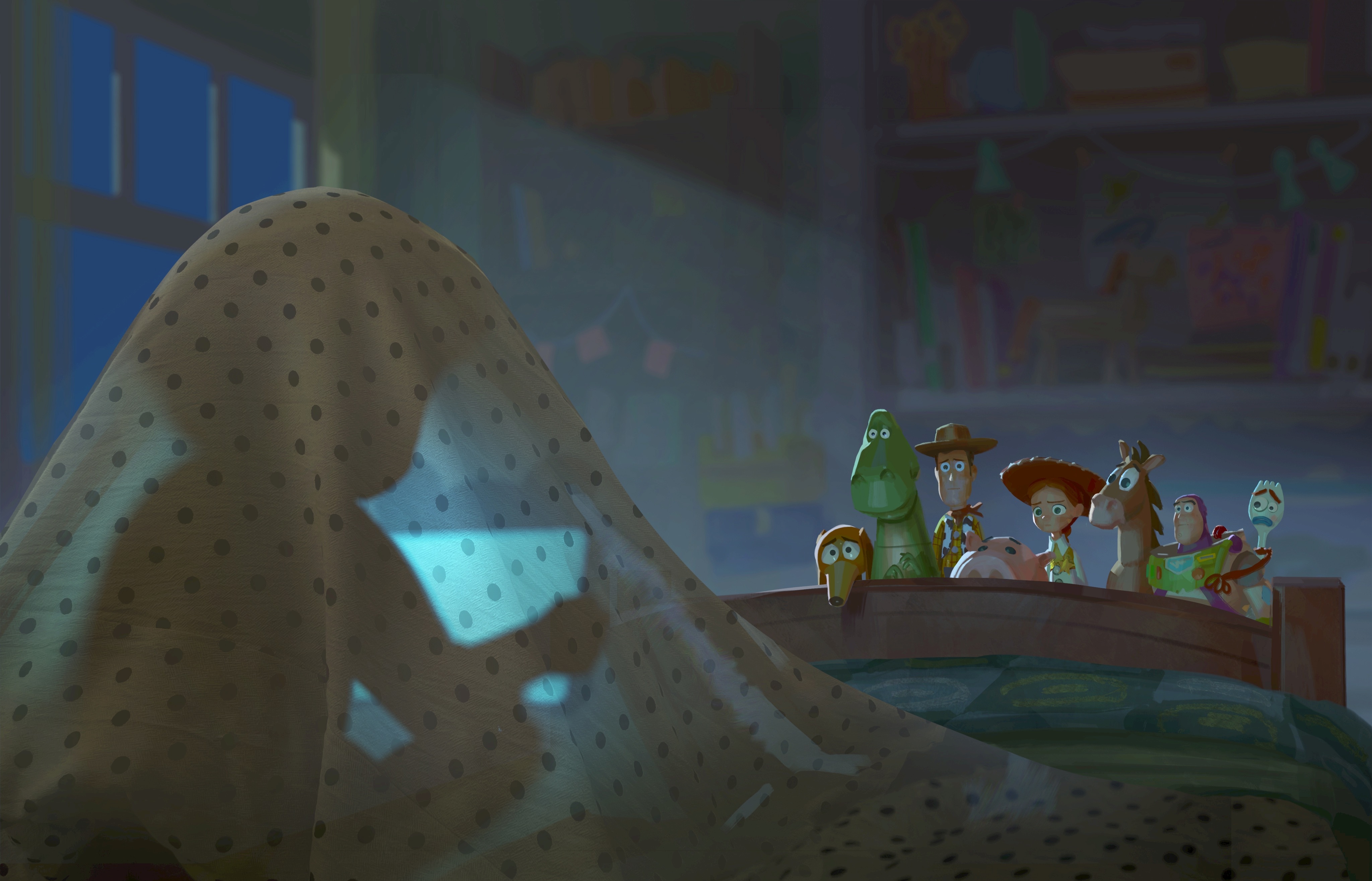 Arte conceitual de 'Toy Story 5'