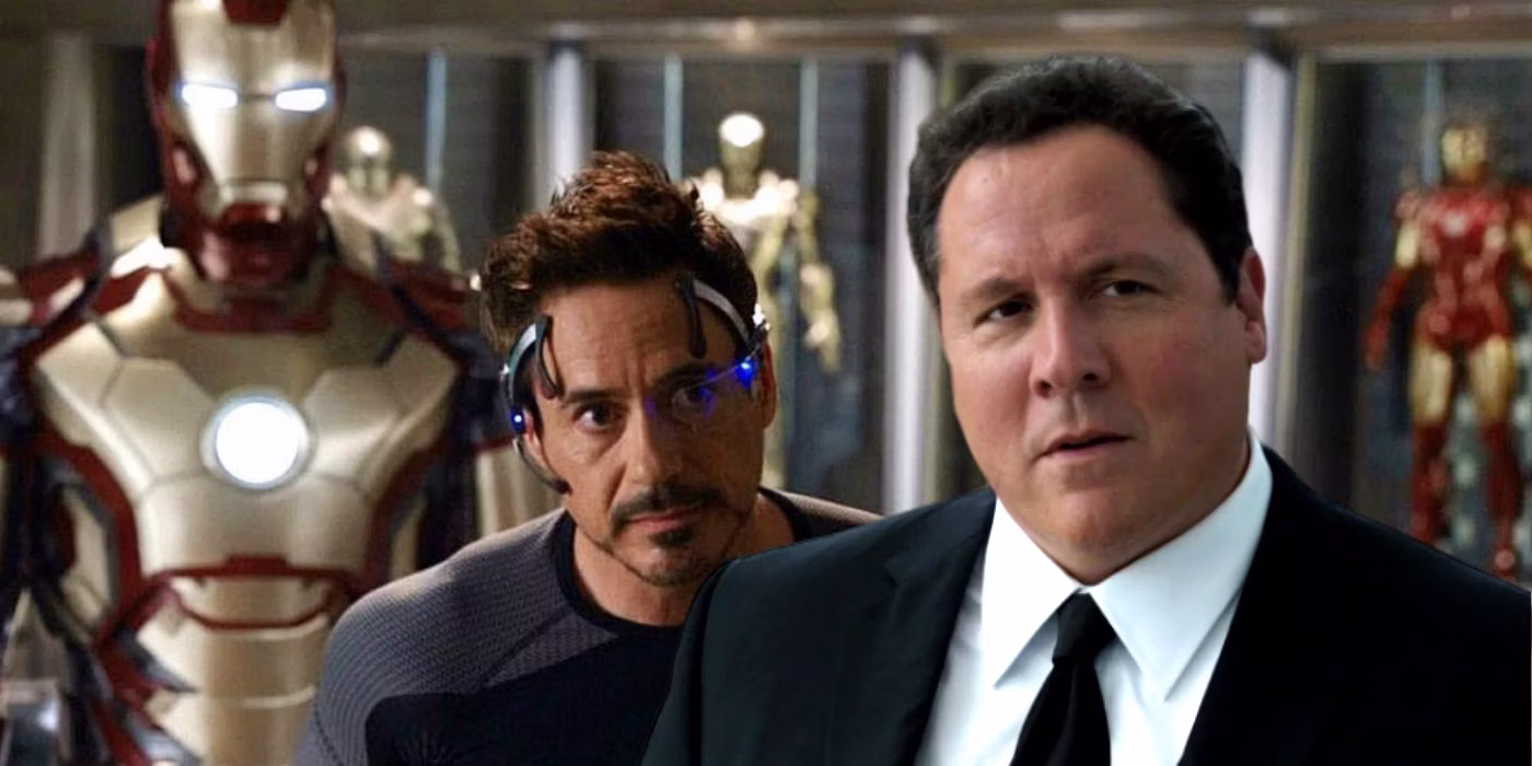 Jon Favreau como Happy em Homem de Ferro 3