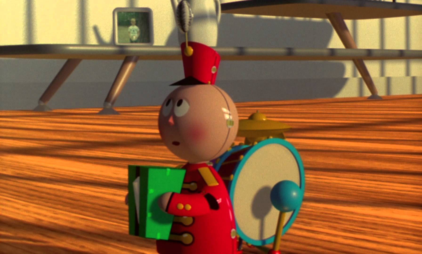 Cena do curta "Tin Toy" (1989)