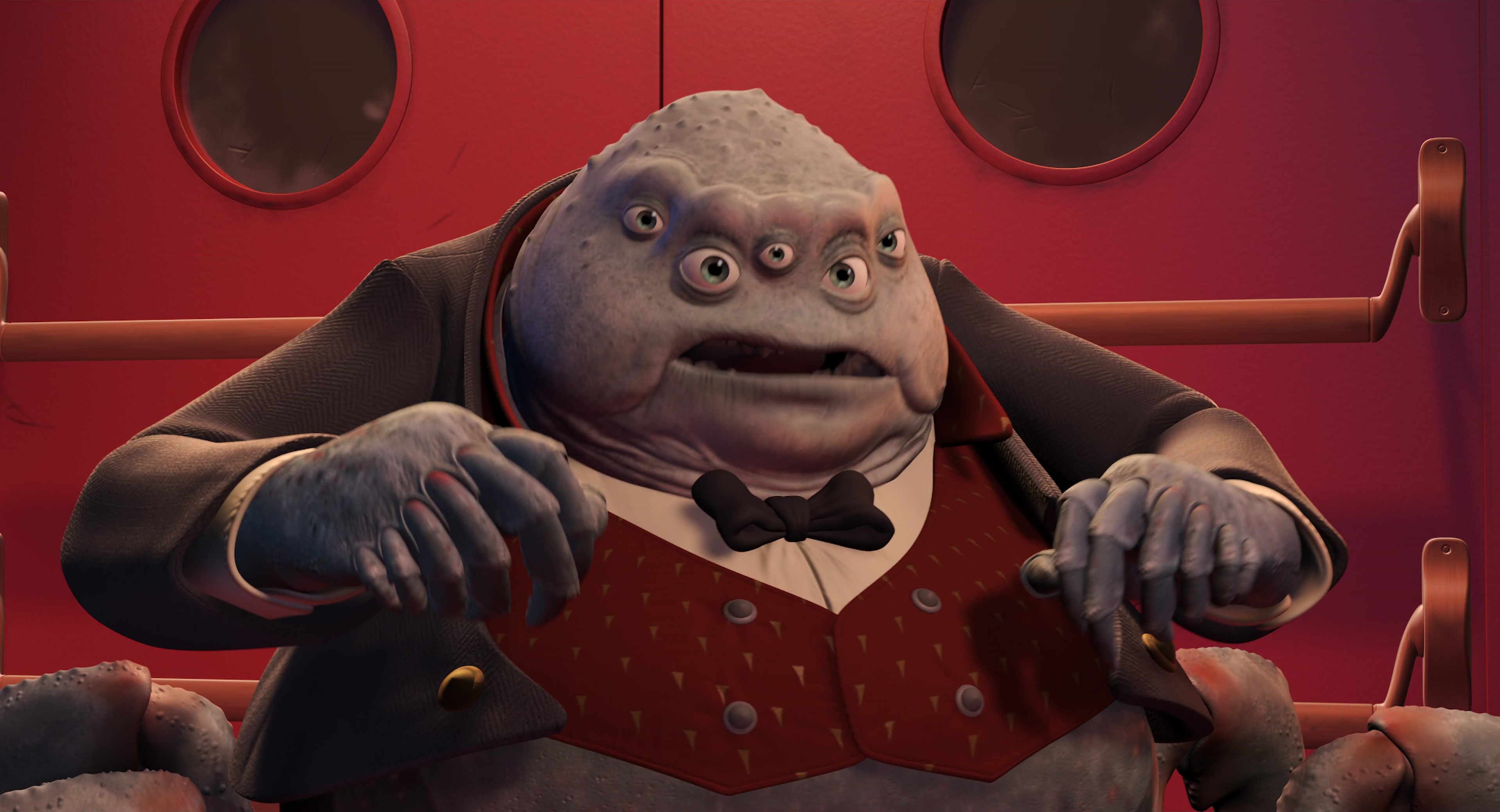 Cena da animação 'Monstros S.A' (2001)