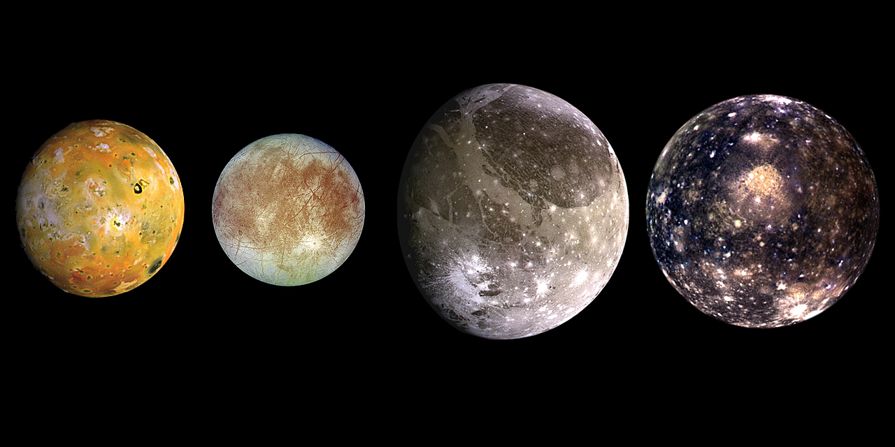 Ganímedes e outros satélites naturais