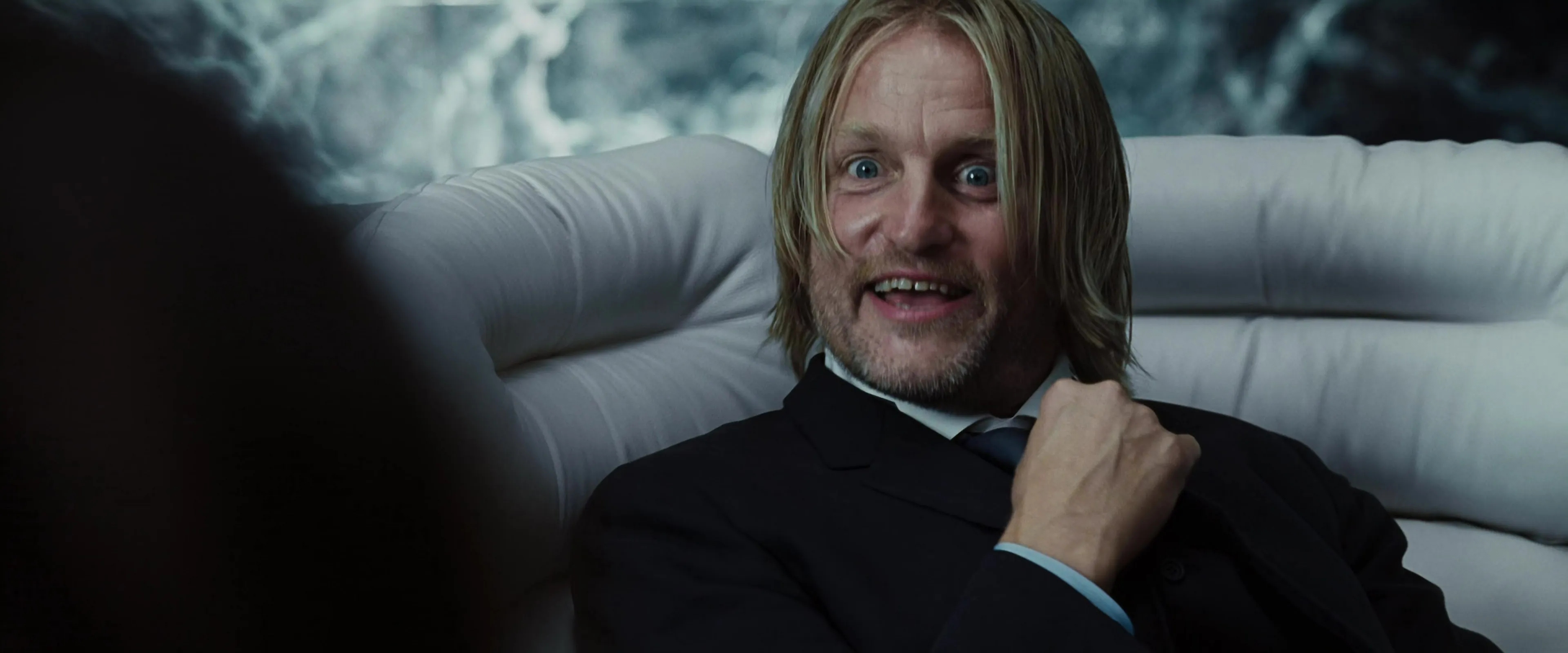 Haymitch (Woody Harrelson) em 'Jogos Vorazes' (2012)